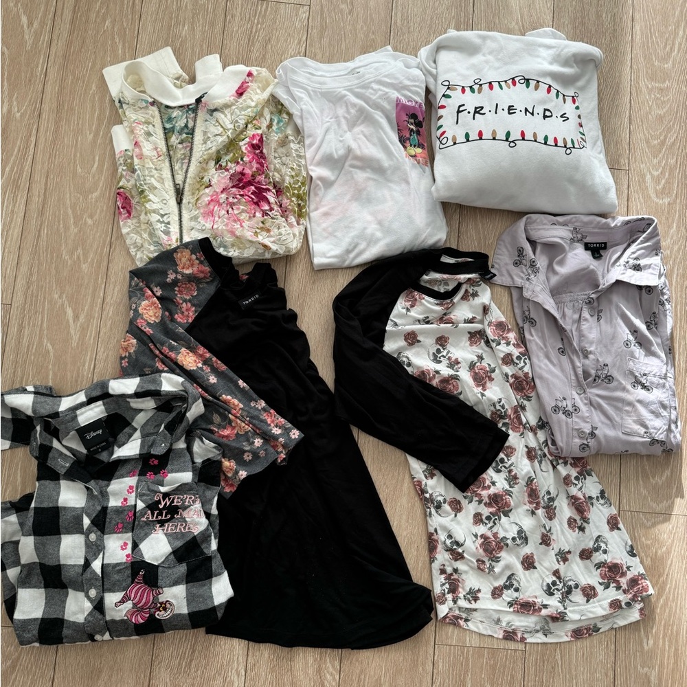 Lot of Torrid Tops